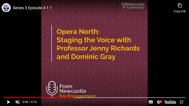 Listen to our series of podcasts with Opera North